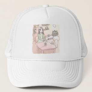 the pale rooms and soles of the feet trucker hat
