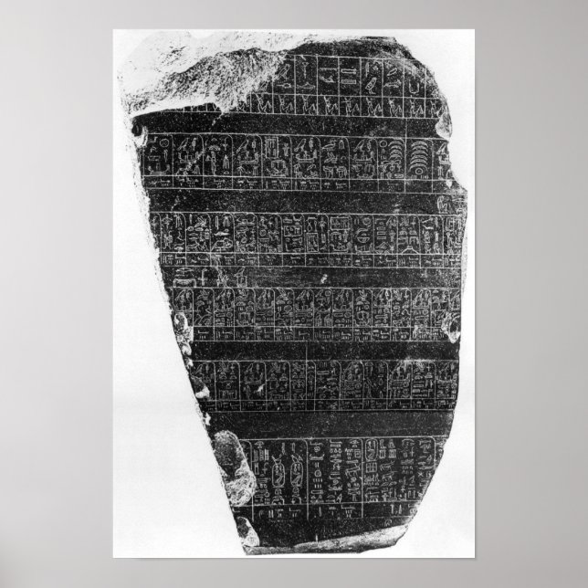 The Palermo stone Poster (Front)