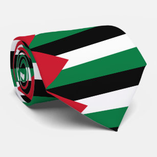 The Palestinian flag (علم فلسطين‎) Tie
