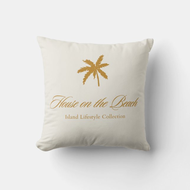 The Palm Tree Cushion (Front)