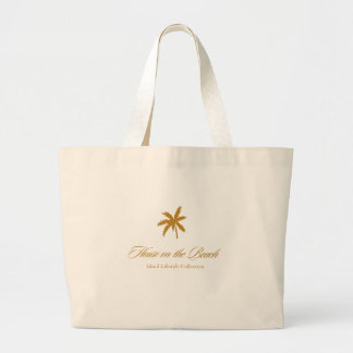 The Palm Tree Large Tote Bag