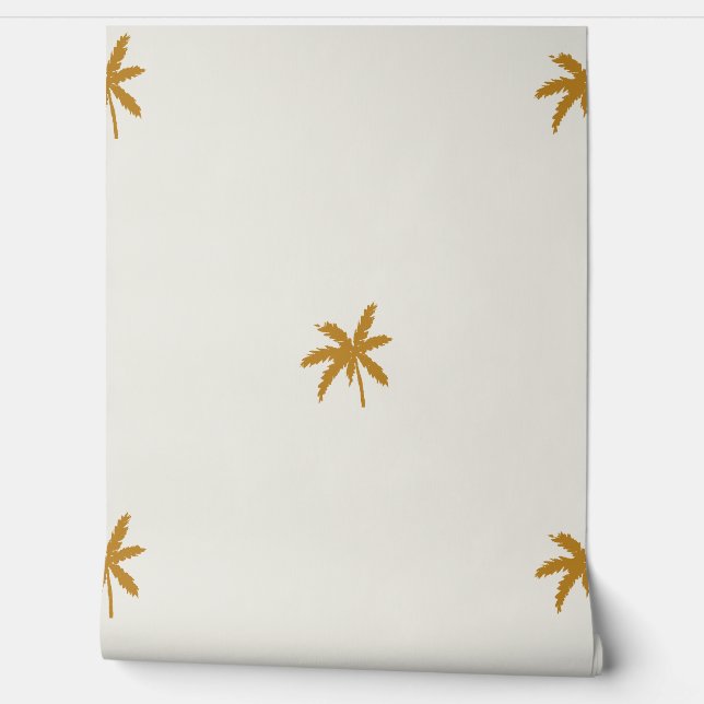 The Palm Tree Wallpaper (Unrolling)