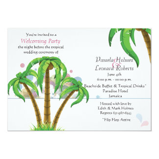 welcome party invitations