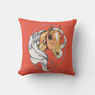 The Palomino (salmon) Cushion