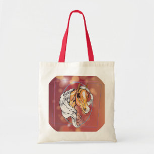 The Palomino (soft burgundy lights) Tote Bag