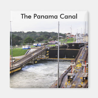 The Panama Canal, High Def Photography Magnet