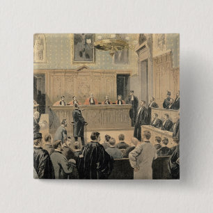 The Panama Trial 15 Cm Square Badge