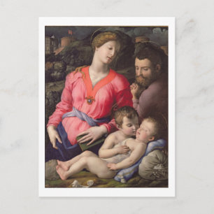 The Panciatichi Holy Family, c.1530-32 (oil on pan Postcard
