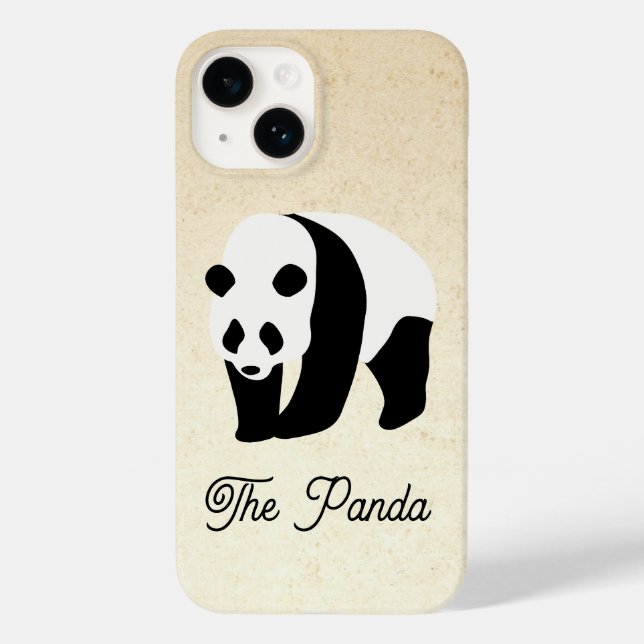 The Panda Colour Block Case-Mate iPhone Case (Back)