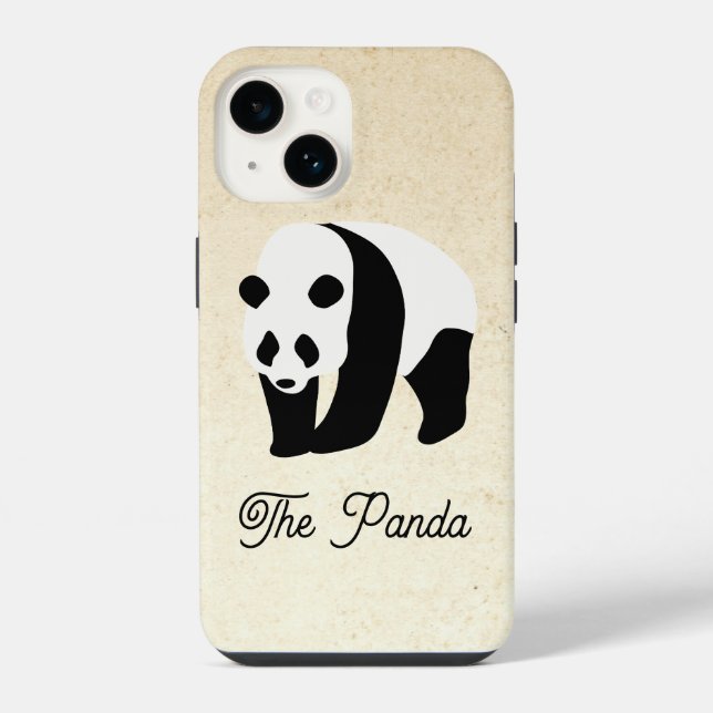 The Panda Colour Block iPhone Case (Back)