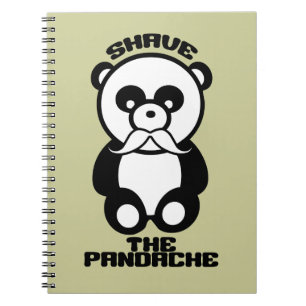 The Pandache custom colour notebook