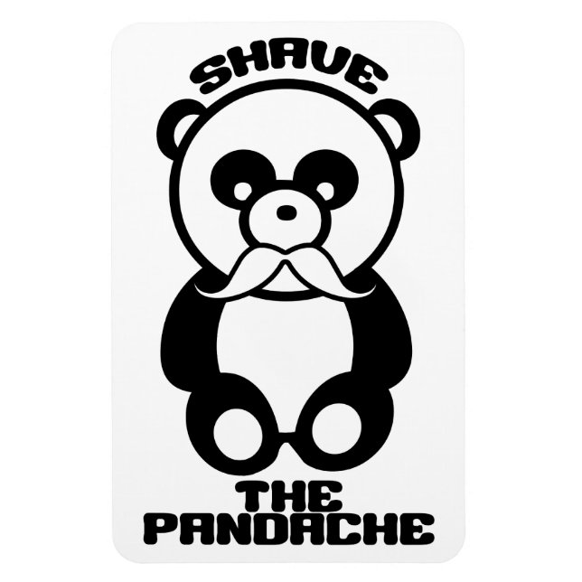 The Pandache custom magnet (Vertical)