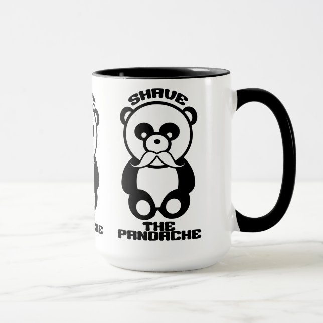 The Pandache mug - choose style & color (Right)