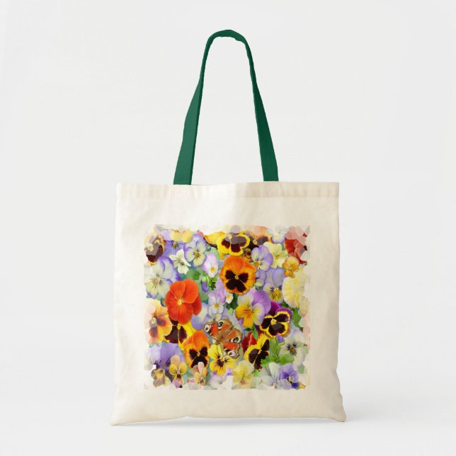 The Pansy Collection Tote Bag (Front)