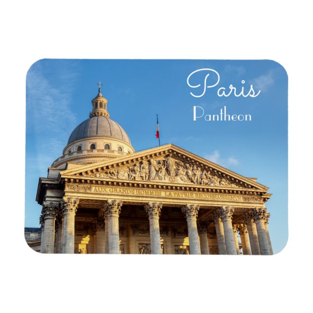 The Pantheon in Paris, France Magnet (Horizontal)