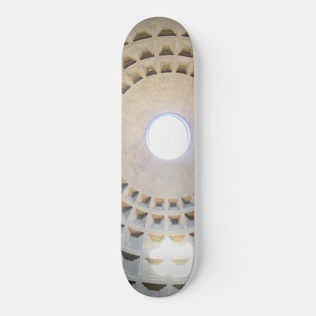 The Pantheon in Rome #1 #travel #wall #art  Skateboard (Front)