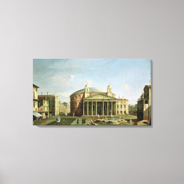 The Pantheon in Rome Canvas Print (Front)