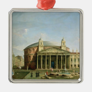The Pantheon in Rome Metal Tree Decoration