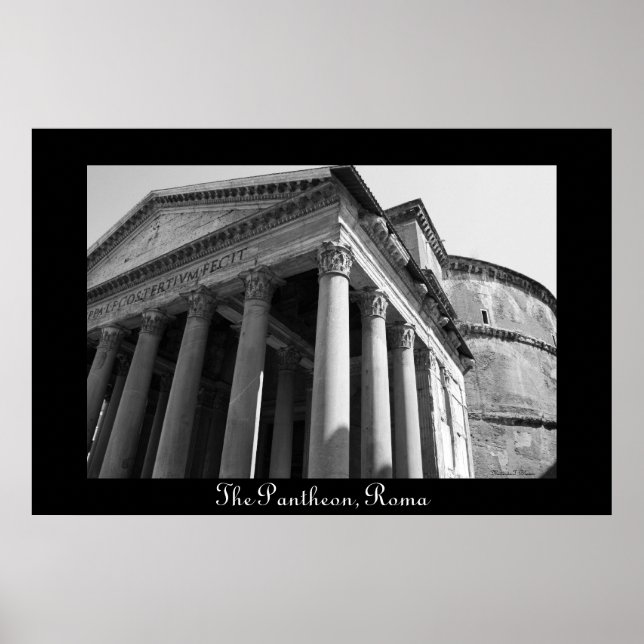 The Pantheon, Roma Poster (Front)