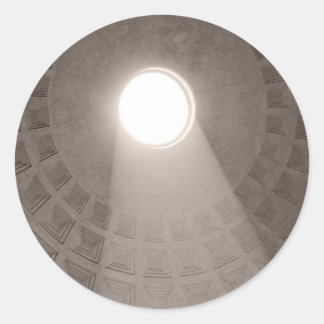 The Pantheon, Rome Classic Round Sticker