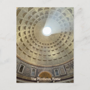 The Pantheon, Rome, Italy Design  Postcard