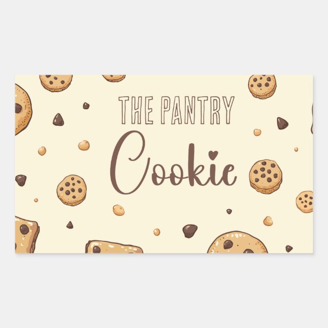 The Pantry Cookie Rectangular Sticker (Front)