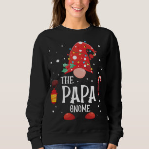 The Papa Gnome Matching Family Christmas Gnome Paj Sweatshirt