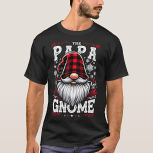 The Papa Gnome Matching Family Christmas Pajama T-Shirt