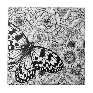 The paper kite garden tile