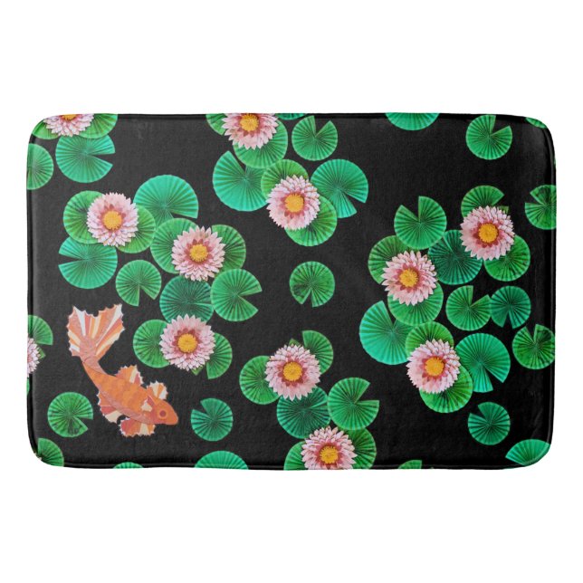 The Paper Koi Pond Bath Mat (Front)