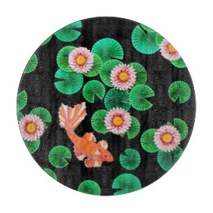 The Paper Koi Pond Cutting Board