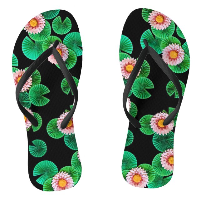 The Paper Koi Pond Flip Flops (Footbed)