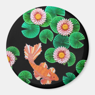 The Paper Koi Pond Magnet