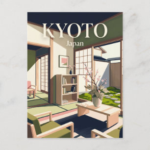 The Paper & Petal Cafe Japan Postcard