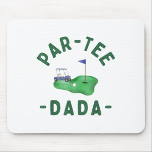 The Par Tee Dada Hole In One Golf Parents Matching Mouse Mat