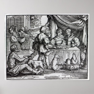 The Parable of Lazarus and Dives Poster