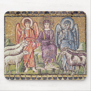 The Parable of the Good Shepherd Mouse Mat