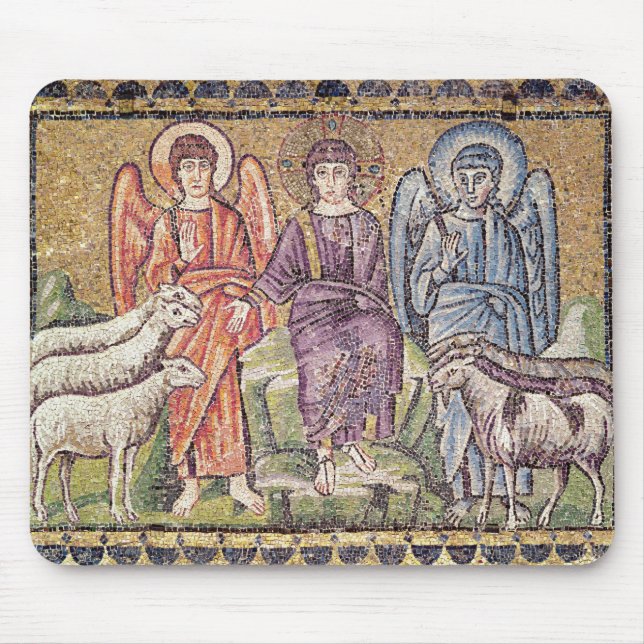 The Parable of the Good Shepherd Mouse Mat (Front)