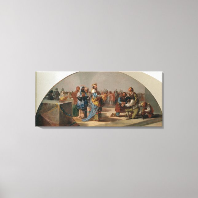 The Parable of the Guests at the Wedding Canvas Print (Front)