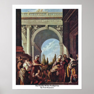 The Parable Of The Prodigal Son By Fetti Domenico Poster