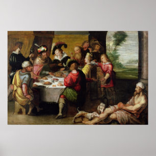 The Parable of the Rich Man and Lazarus Poster