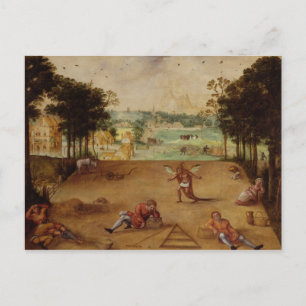 The Parable of the Wheat and the Tares, 1540 Postcard