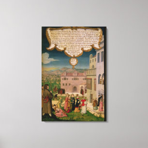 The Parable of the Wise and Foolish Virgins Canvas Print