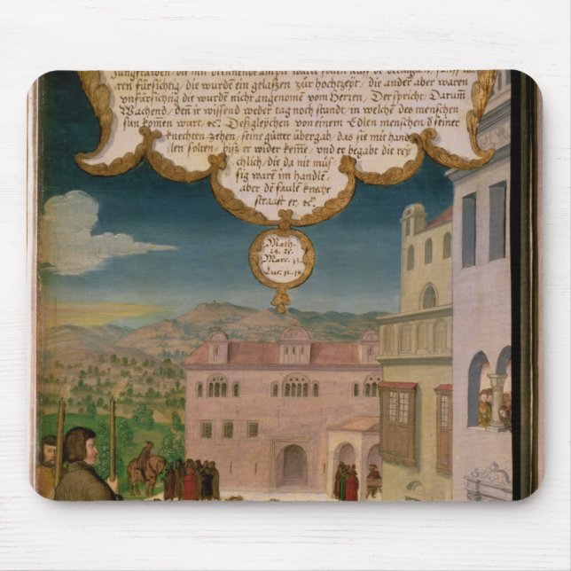 The Parable of the Wise and Foolish Virgins Mouse Mat (Front)