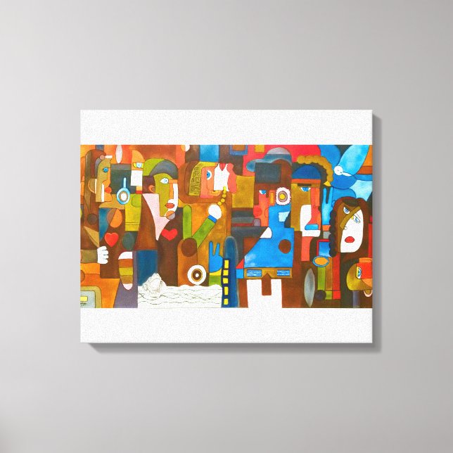 The Paradox of Presence Canvas Print (Front)