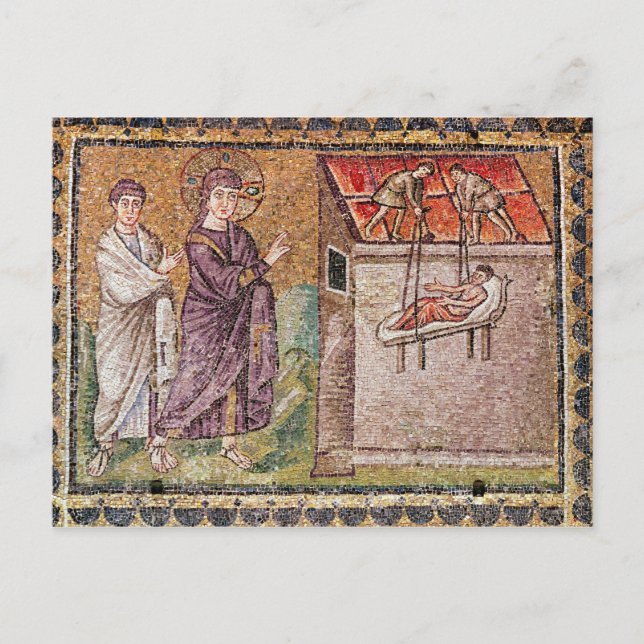 The Paralytic of Capharnaum Postcard (Front)