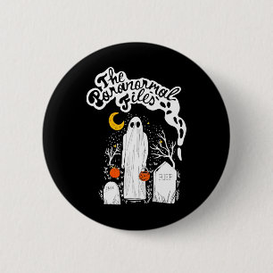 The Paranormal Files Cemetery Ghost 6 Cm Round Badge