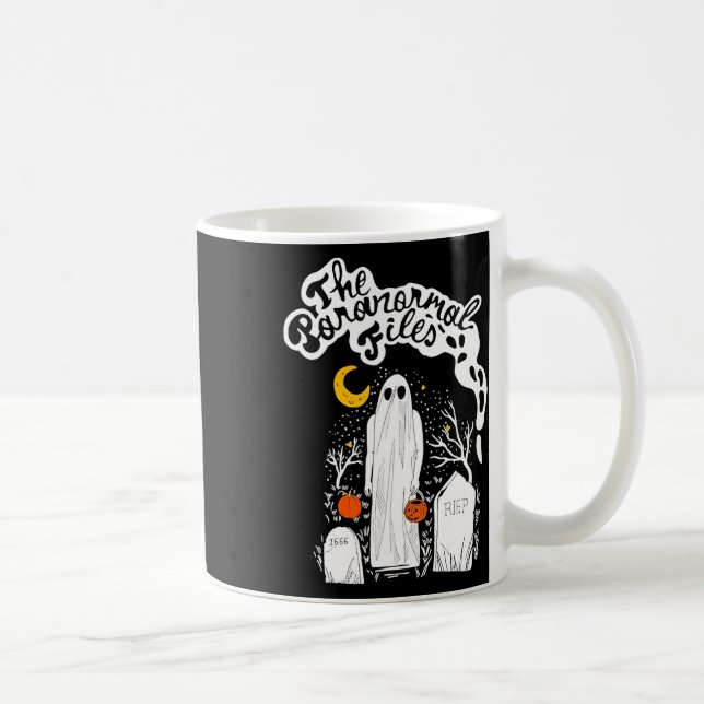 The Paranormal Files Cemetery Ghost  Coffee Mug (Right)