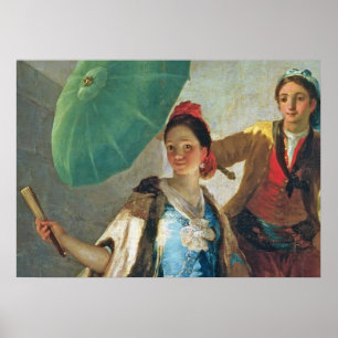 The Parasol, 1777 (oil on canvas) Poster