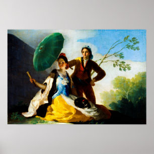 The Parasol by Francisco de Goya  Poster